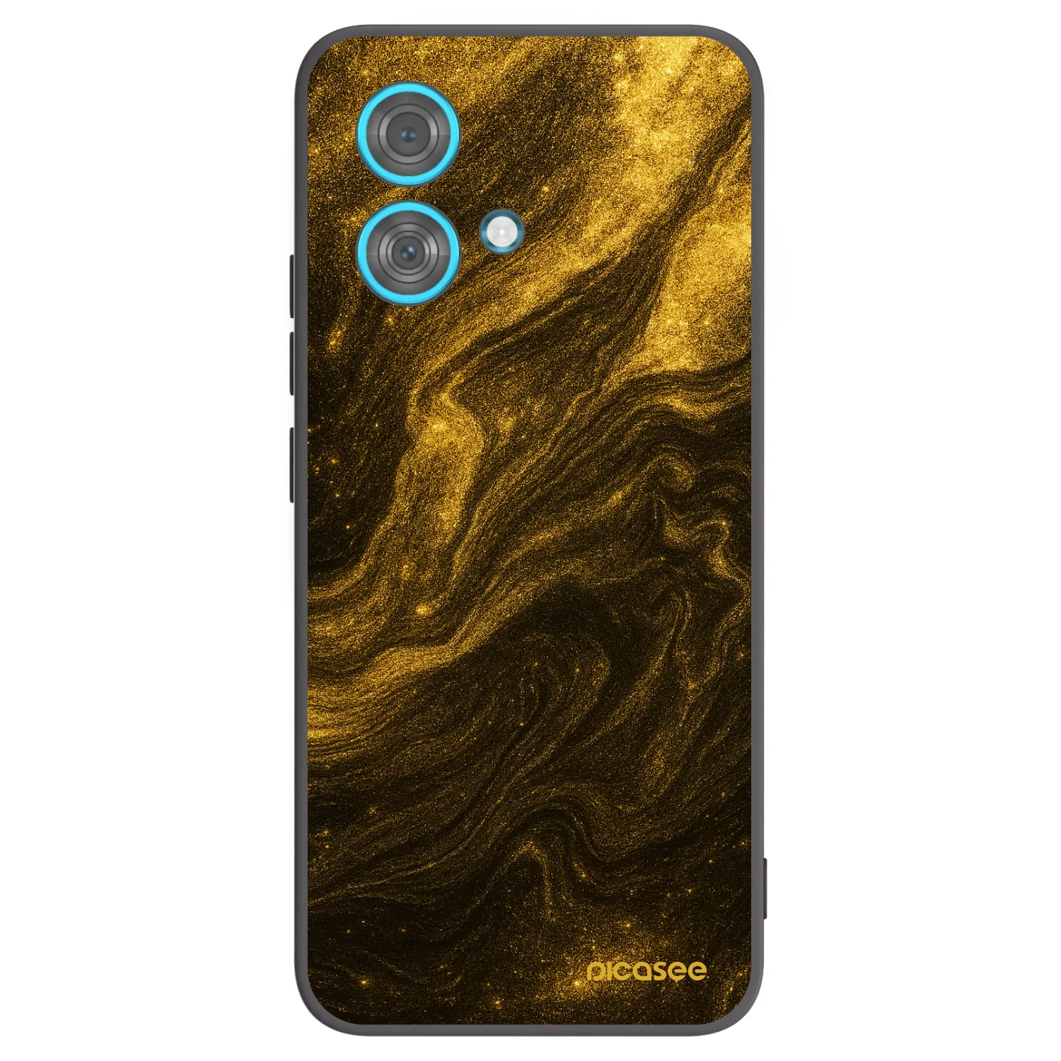 Picasee fekete szilikon tok az alábbi mobiltelefonokra Motorola Edge 40 Neo - Black