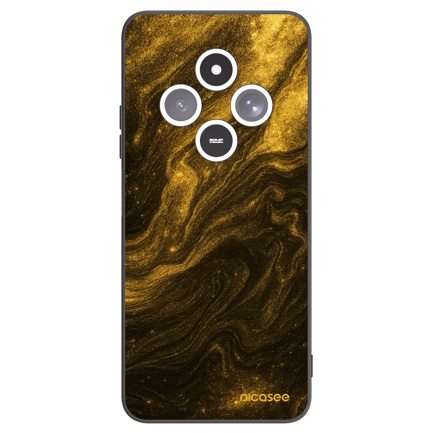 Picasee fekete szilikon tok az alábbi mobiltelefonokra Xiaomi Redmi 14C - Black