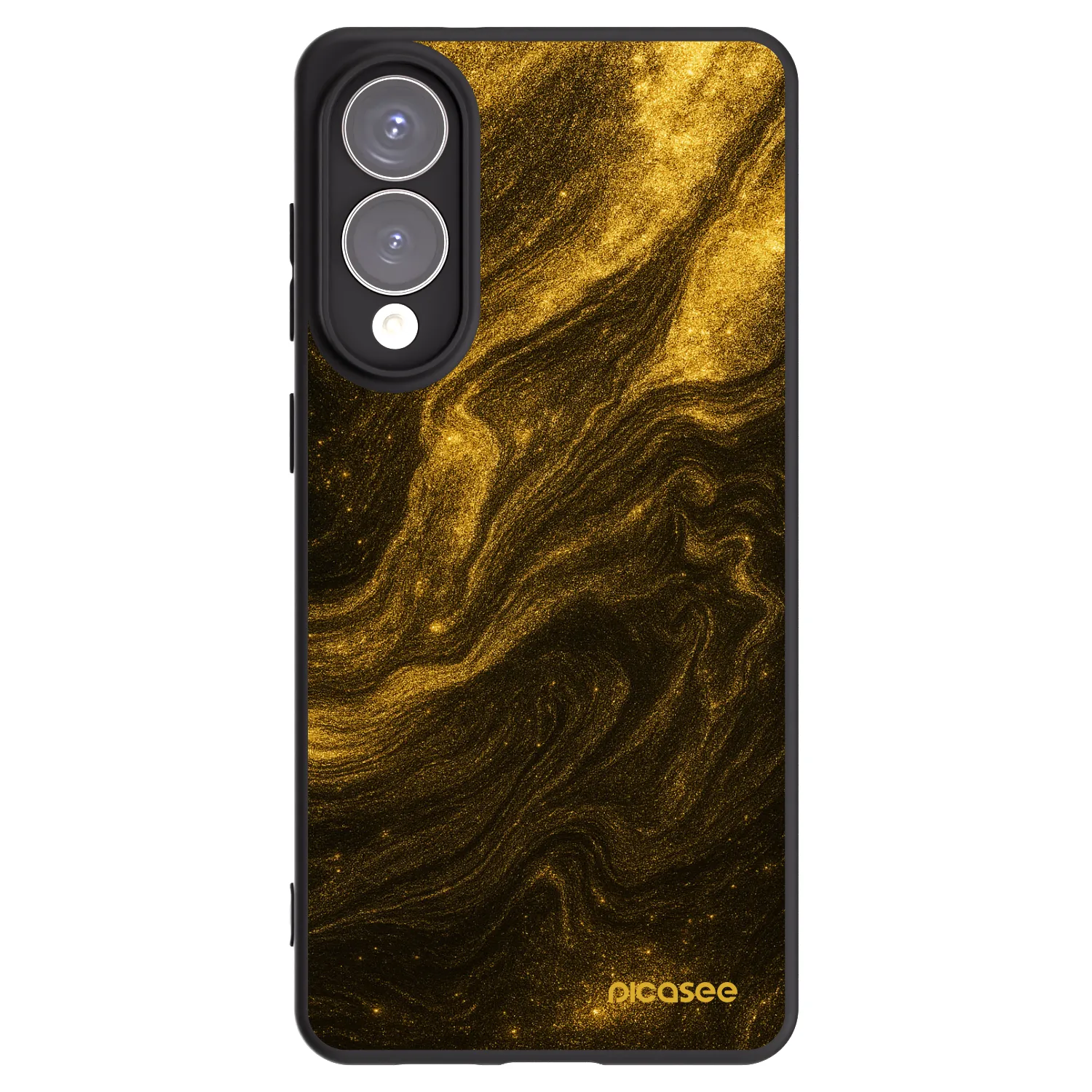 Picasee fekete szilikon tok az alábbi mobiltelefonokra Samsung Galaxy S25 Edge 5G - Black