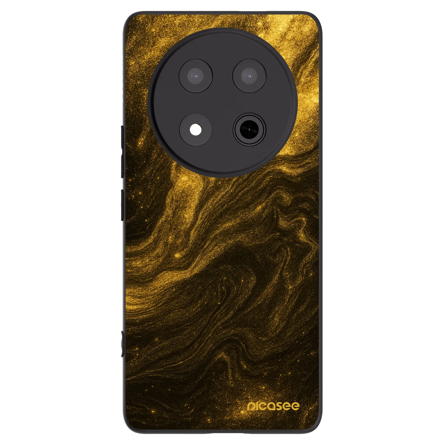 Picasee fekete szilikon tok az alábbi mobiltelefonokra Honor Magic7 Lite 5G - Black