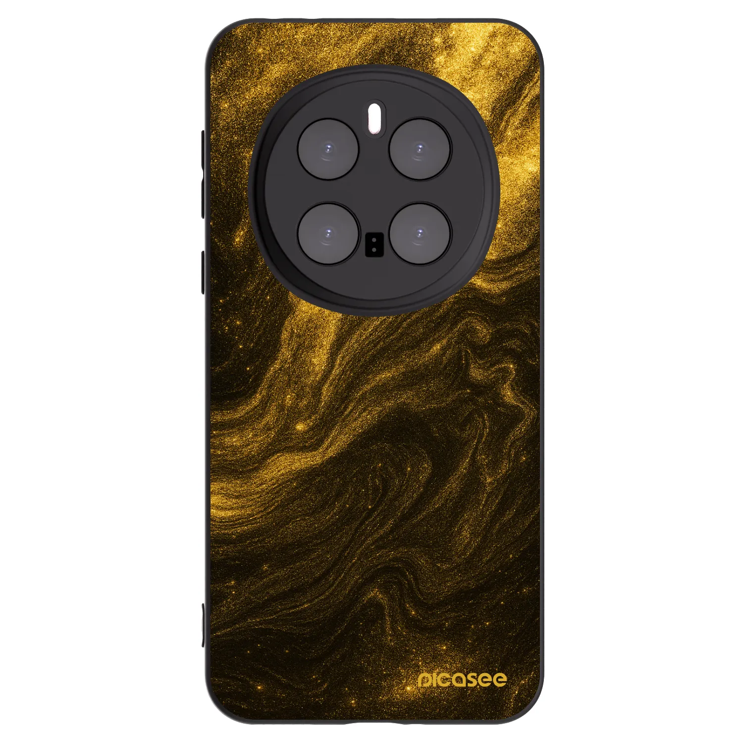 Picasee fekete szilikon tok az alábbi mobiltelefonokra Honor Magic7 Pro 5G - Black