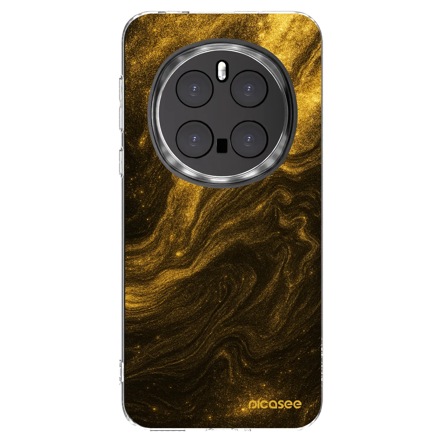 Picasee átlátszó szilikon tok az alábbi mobiltelefonokra Honor Magic7 Pro 5G - Black