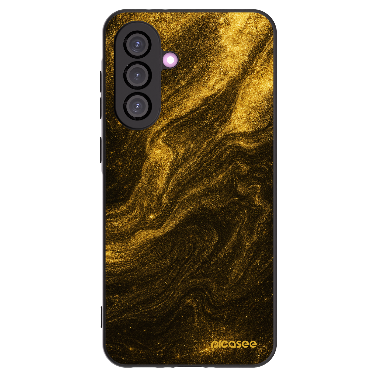 Picasee fekete szilikon tok az alábbi mobiltelefonokra Samsung Galaxy A36 5G - Black