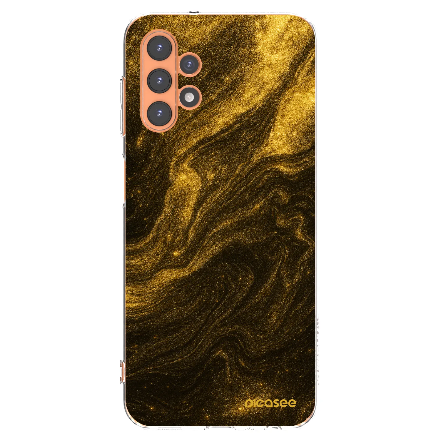 Picasee átlátszó szilikon tok az alábbi mobiltelefonokra Samsung Galaxy A13 5G - Black
