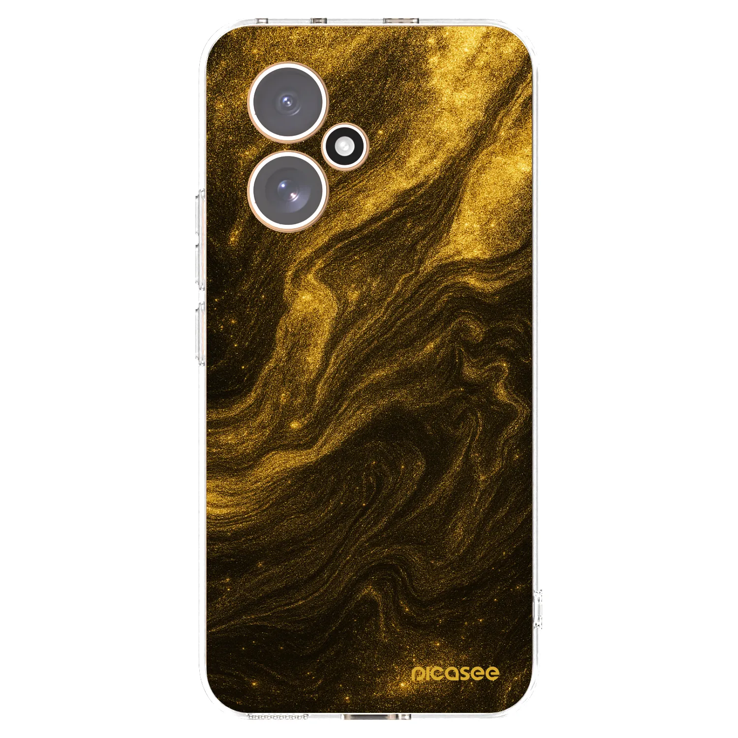 Picasee átlátszó szilikon tok az alábbi mobiltelefonokra Honor 400 5G - Black