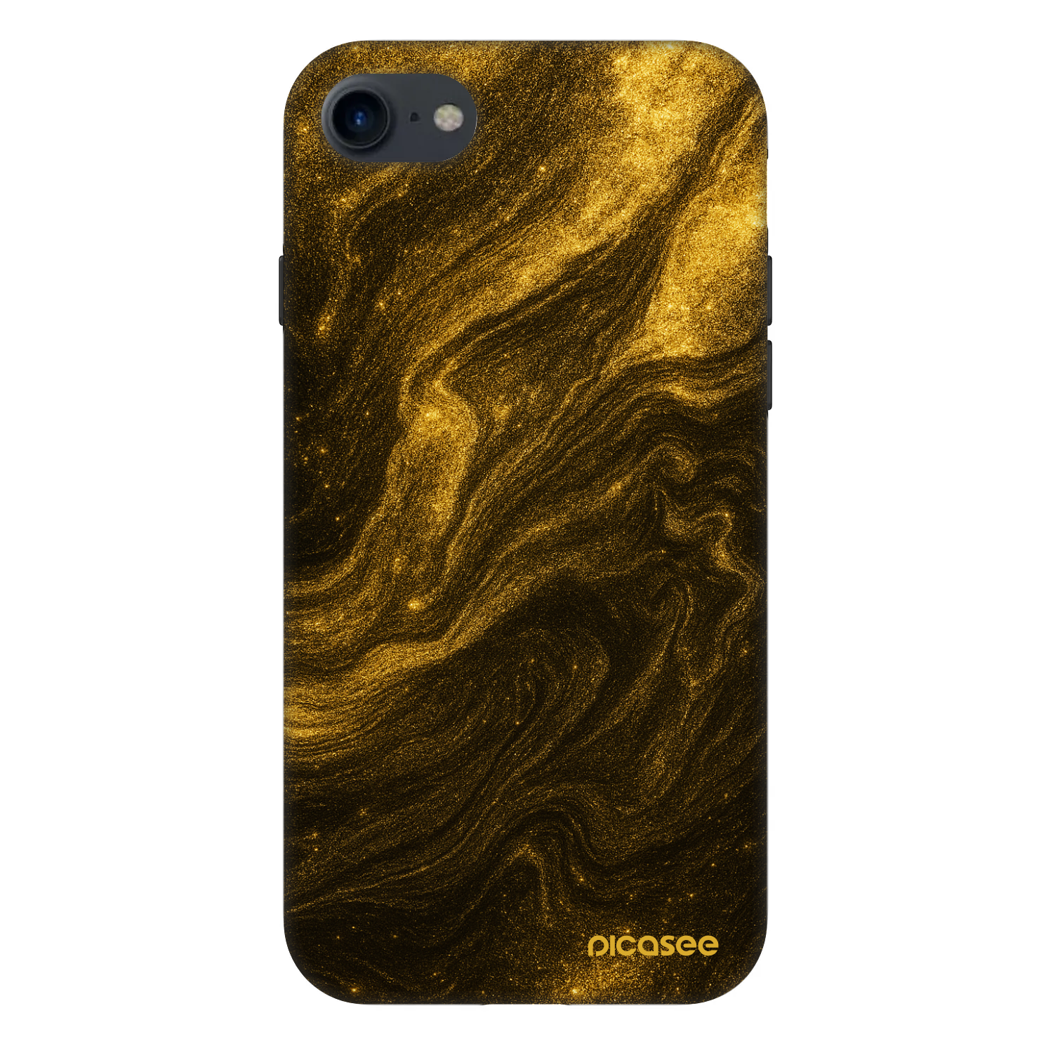 Picasee Fashion Case Apple iPhone SE 2020 - Black