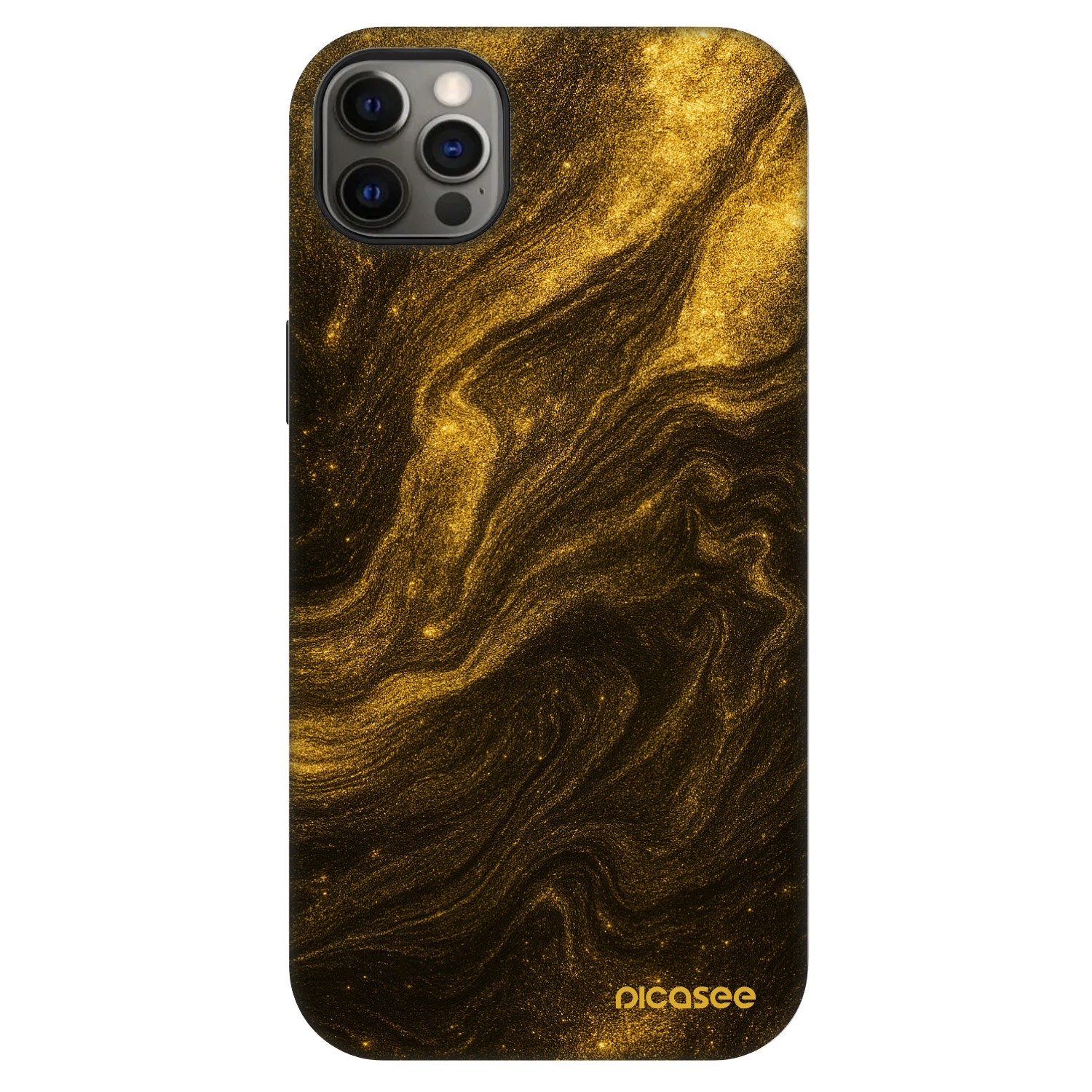 Picasee Fashion Case MagSafe Apple iPhone 12 Pro Max - Black