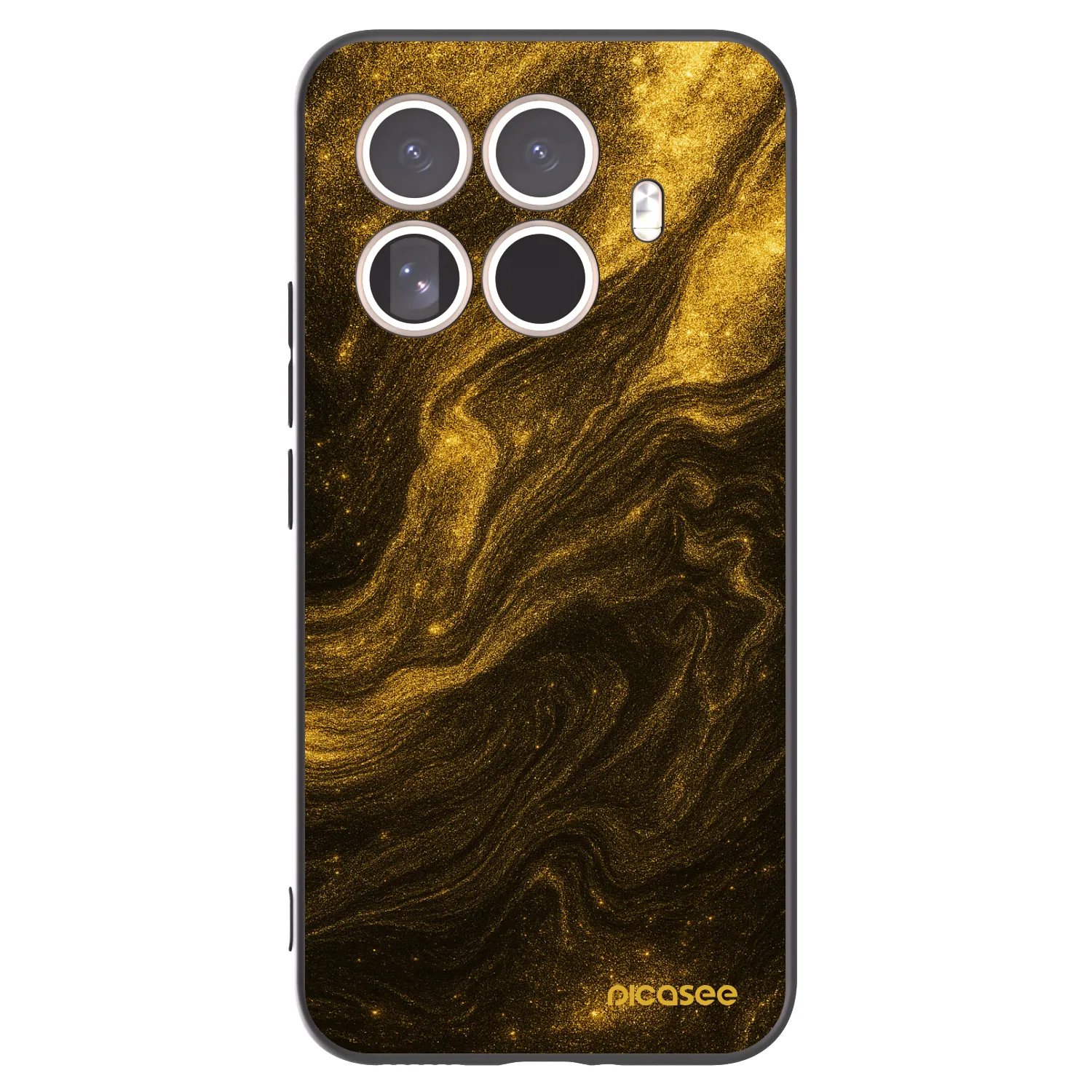 Picasee fekete szilikon tok az alábbi mobiltelefonokra Xiaomi 15T Pro - Black