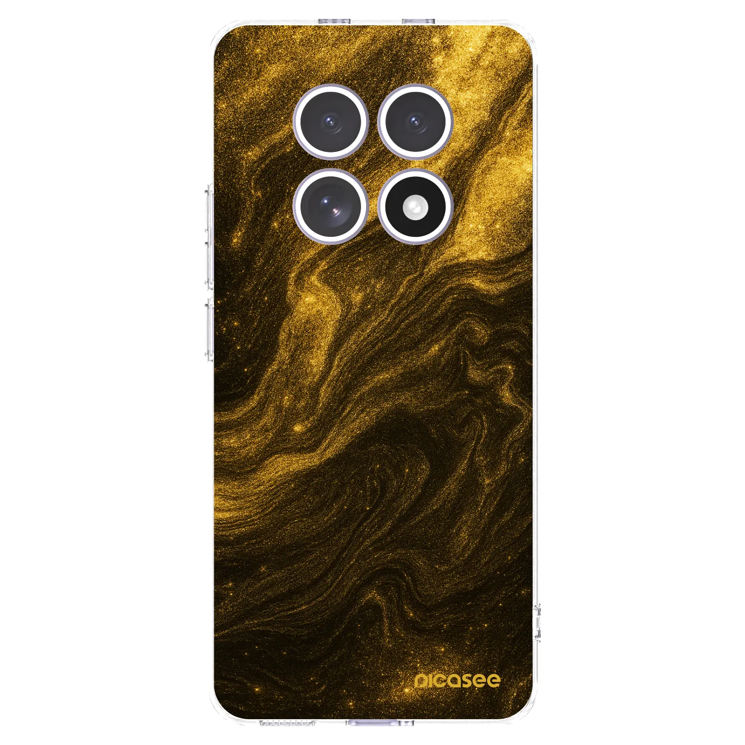 Picasee átlátszó szilikon tok az alábbi mobiltelefonokra Xiaomi Redmi Note 15 - Black