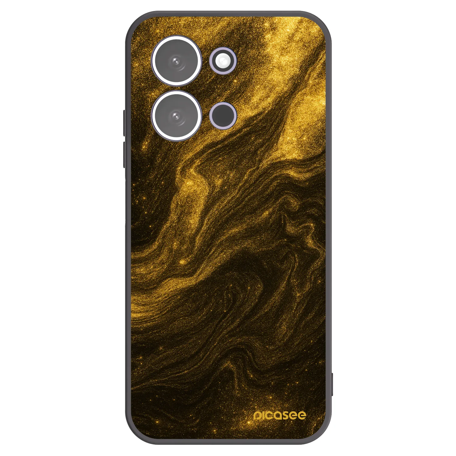 Picasee fekete szilikon tok az alábbi mobiltelefonokra Xiaomi Redmi 15C 5G - Black