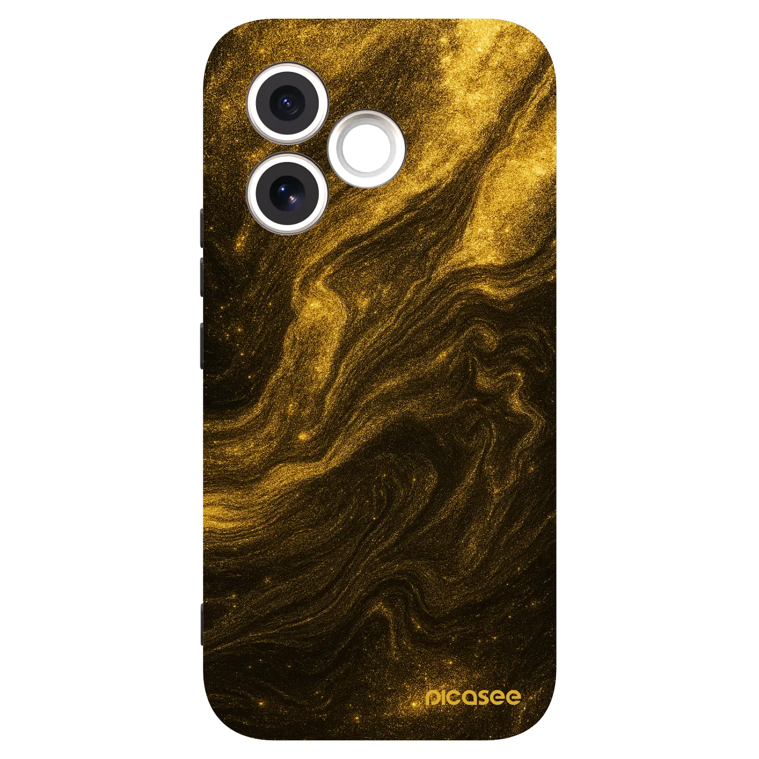 Picasee fekete szilikon tok az alábbi mobiltelefonokra Honor 600 Lite - Black