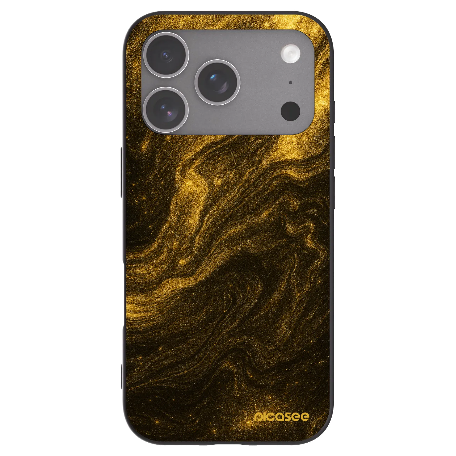 Picasee fekete szilikon tok az alábbi mobiltelefonokra Apple iPhone 18 Pro - Black