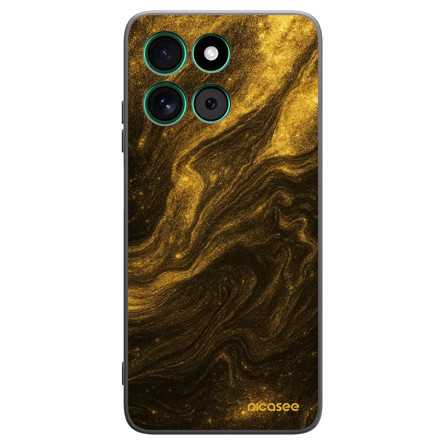 Picasee fekete szilikon tok az alábbi mobiltelefonokra Motorola Moto G57 Power - Black