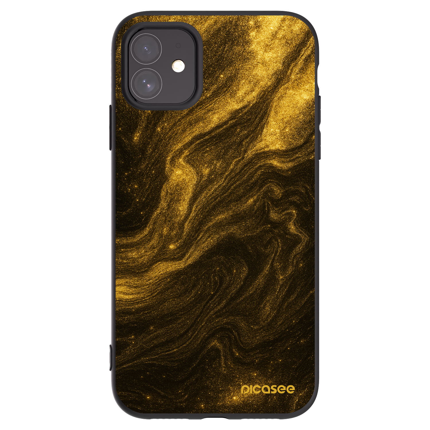Picasee fekete szilikon tok az alábbi mobiltelefonokra Apple iPhone 11 - Black
