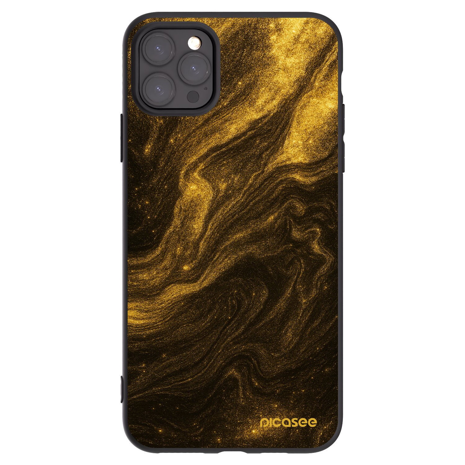 Picasee fekete szilikon tok az alábbi mobiltelefonokra Apple iPhone 11 Pro Max - Black
