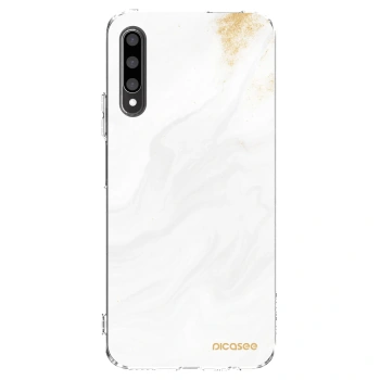 Picasee átlátszó szilikon tok az alábbi mobiltelefonokra Honor 9X Pro - White