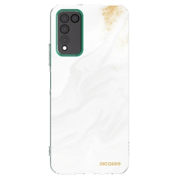 Picasee átlátszó szilikon tok az alábbi mobiltelefonokra Honor 10X Lite - White