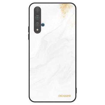 Szilikon tok erre a típusra Huawei Nova 5T - White