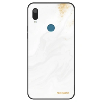 Szilikon tok erre a típusra Huawei Y7 2019 - White