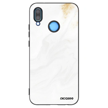 Picasee fekete szilikon tok az alábbi mobiltelefonokra Huawei P20 Lite - White