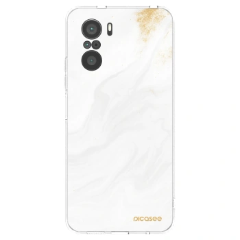 Picasee átlátszó szilikon tok az alábbi mobiltelefonokra Xiaomi Poco F3 - White