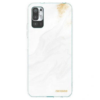 Picasee átlátszó szilikon tok az alábbi mobiltelefonokra Xiaomi Redmi Note 10 5G - White