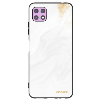 Picasee fekete szilikon tok az alábbi mobiltelefonokra Samsung Galaxy A22 A226B 5G - White