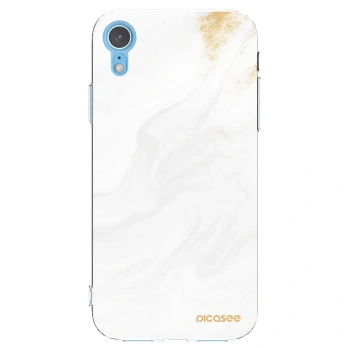 Picasee átlátszó szilikon tok az alábbi mobiltelefonokra Apple iPhone XR - White