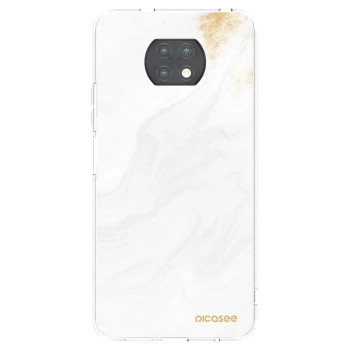 Picasee átlátszó szilikon tok az alábbi mobiltelefonokra Xiaomi Redmi Note 9T - White