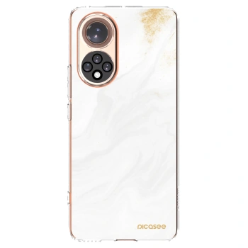 Picasee átlátszó szilikon tok az alábbi mobiltelefonokra Honor 50 5G - White
