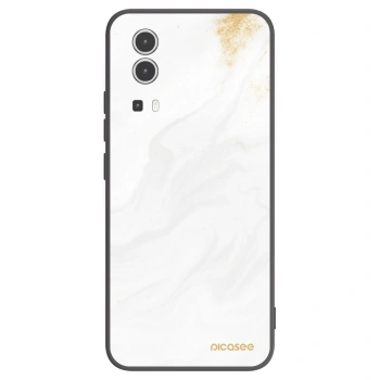 Picasee fekete szilikon tok az alábbi mobiltelefonokra Vivo Y72 5G - White