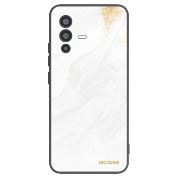 Picasee fekete szilikon tok az alábbi mobiltelefonokra Vivo V23 5G - White