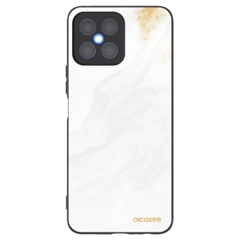 Picasee fekete szilikon tok az alábbi mobiltelefonokra Honor X8 4G - White
