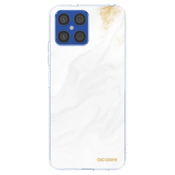 Picasee átlátszó szilikon tok az alábbi mobiltelefonokra Honor X8 4G - White
