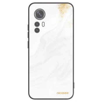 Picasee fekete szilikon tok az alábbi mobiltelefonokra Xiaomi 12X - White