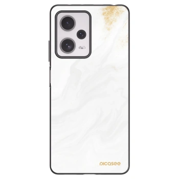 Picasee fekete szilikon tok az alábbi mobiltelefonokra Xiaomi Redmi Note 12 Pro+ 5G - White