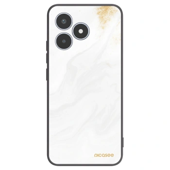Picasee fekete szilikon tok az alábbi mobiltelefonokra Realme C53 - White