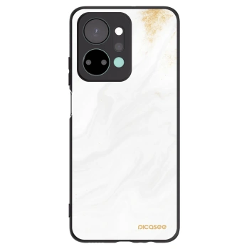Picasee fekete szilikon tok az alábbi mobiltelefonokra Honor X7a - White