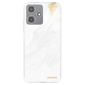 Picasee átlátszó szilikon tok az alábbi mobiltelefonokra Xiaomi Redmi 12 5G - White