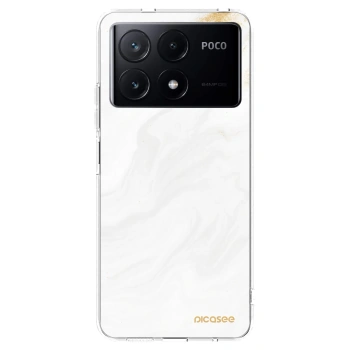 Picasee átlátszó szilikon tok az alábbi mobiltelefonokra Xiaomi Poco X6 Pro - White