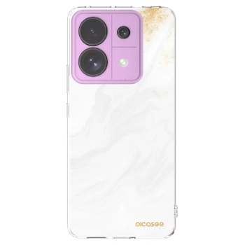 Picasee átlátszó szilikon tok az alábbi mobiltelefonokra Xiaomi Redmi Note 13 Pro 5G - White