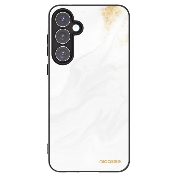 Picasee fekete szilikon tok az alábbi mobiltelefonokra Samsung Galaxy A55 5G A556B - White