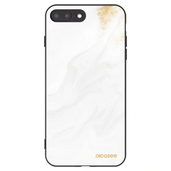 Picasee fekete szilikon tok az alábbi mobiltelefonokra Apple iPhone 7 Plus - White