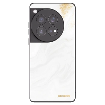 Picasee fekete szilikon tok az alábbi mobiltelefonokra OnePlus 12 5G - White