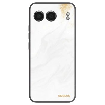 Picasee fekete szilikon tok az alábbi mobiltelefonokra OnePlus Nord 4 - White