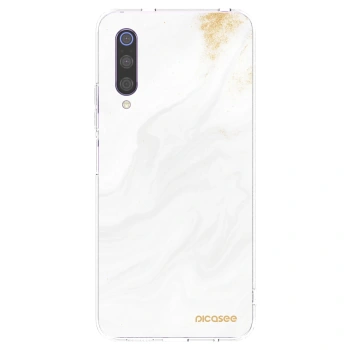 Picasee átlátszó szilikon tok az alábbi mobiltelefonokra Xiaomi Mi 9 - White
