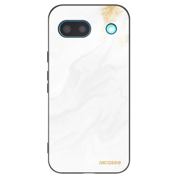 Picasee fekete szilikon tok az alábbi mobiltelefonokra Google Pixel 8a - White