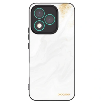 Picasee fekete szilikon tok az alábbi mobiltelefonokra Honor 400 Lite 5G - White