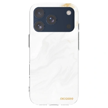 Picasee átlátszó szilikon tok az alábbi mobiltelefonokra Apple iPhone 17 Pro - White