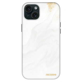 Szilikon tok erre a típusra Apple iPhone 15 Plus - White